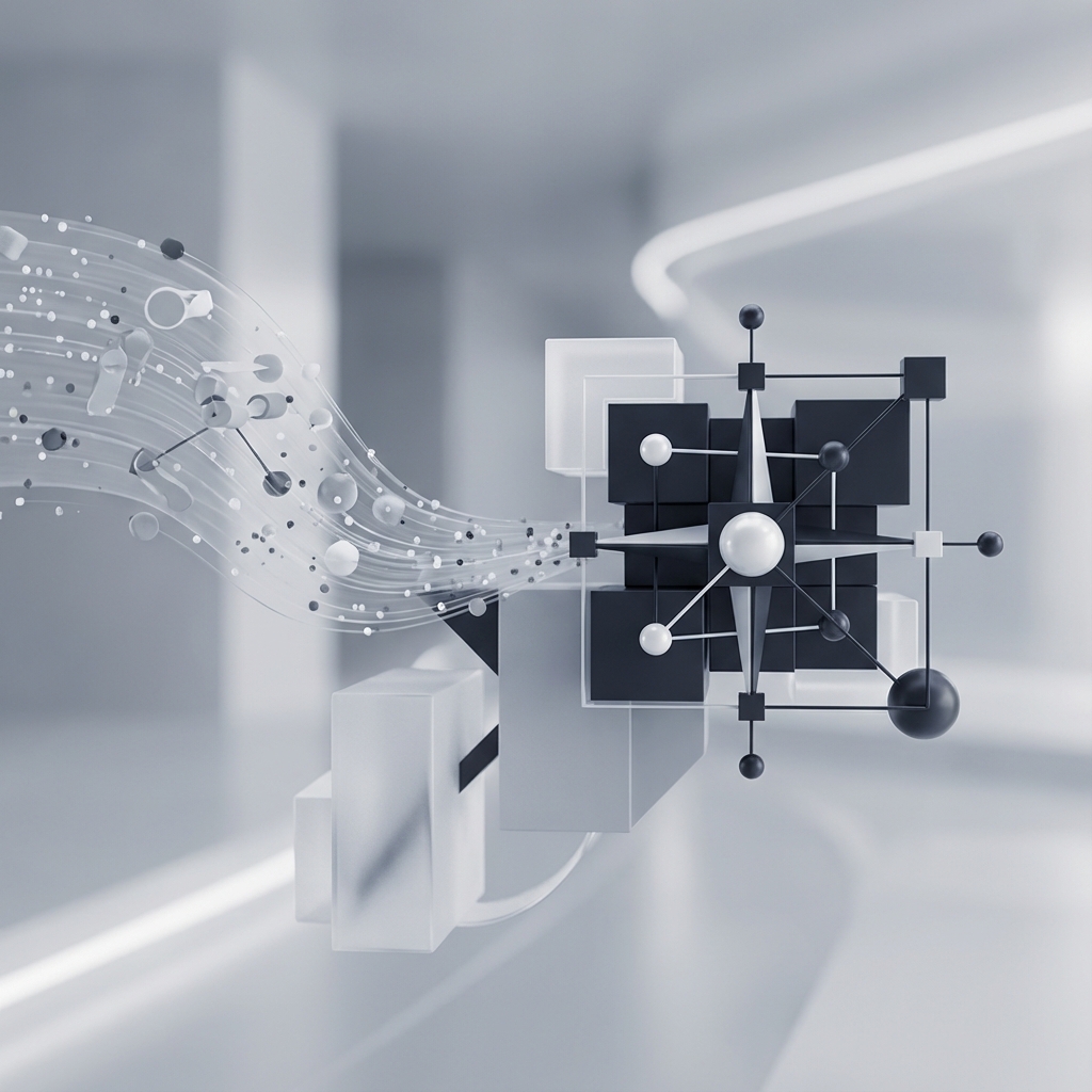 Abstract illustration of discovery and strategy